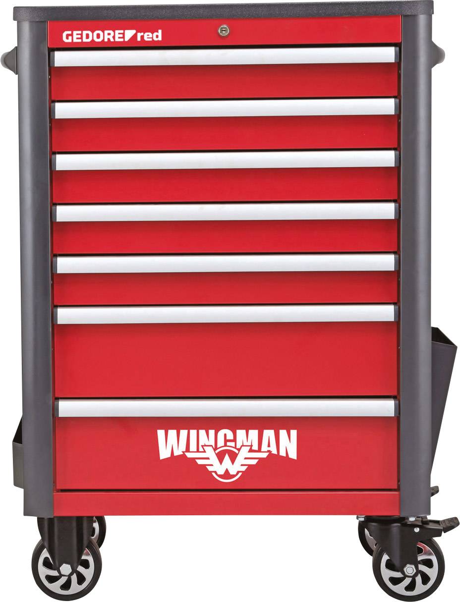 Gedore RED 3301690 Візок для майстерні ABS-пластик, сталевий лист Колір виробника: червоний