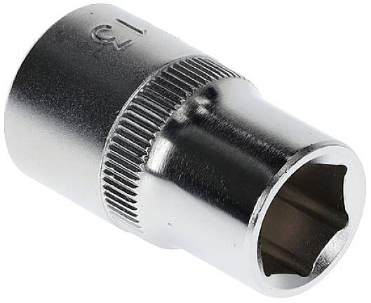 Srebrny sworzeń z wygrawerowaną cyfrą '13', stosowany w połączeniach śrubowych.