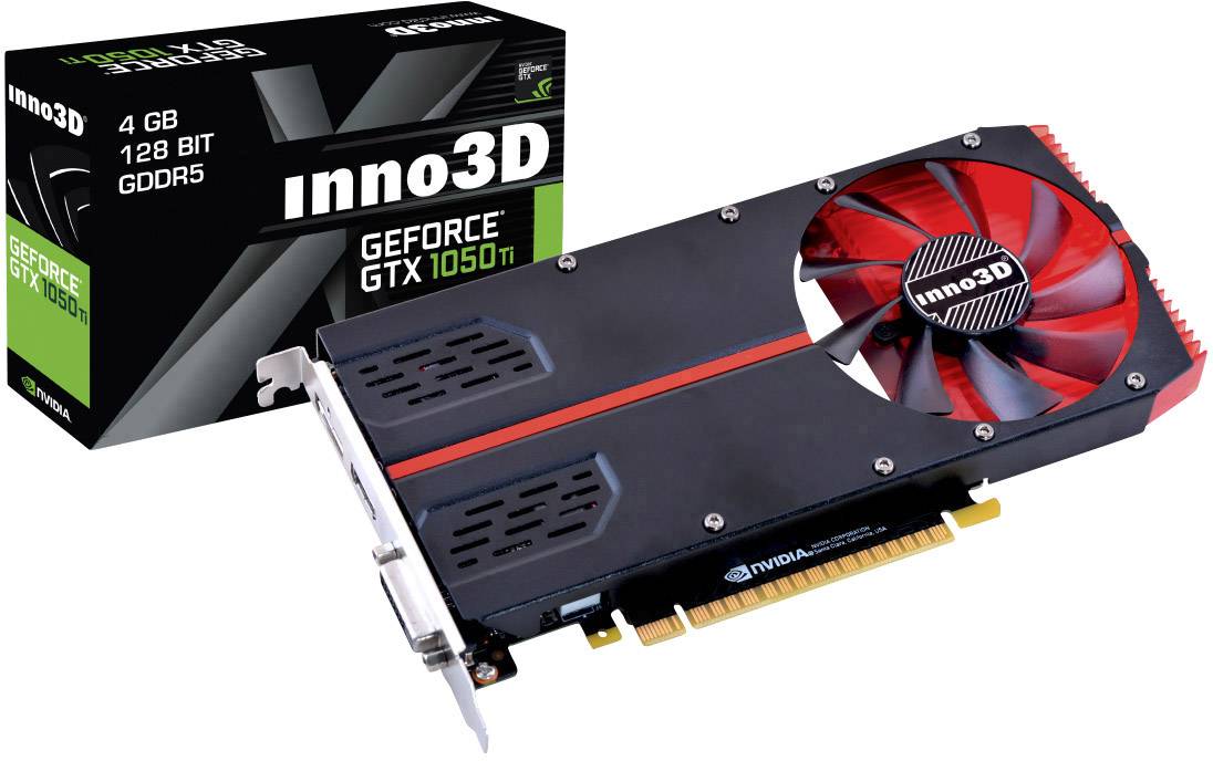 Karta graficzna Inno 3D Nvidia GeForce GTX1050 Ti Compact 4 GB GDDR5 ...