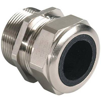 Metalowy adapter do przepustów kablowych z gwintem i uszczelką gumową, stosowany jest do bezpiecznego wprowadzania kabli.