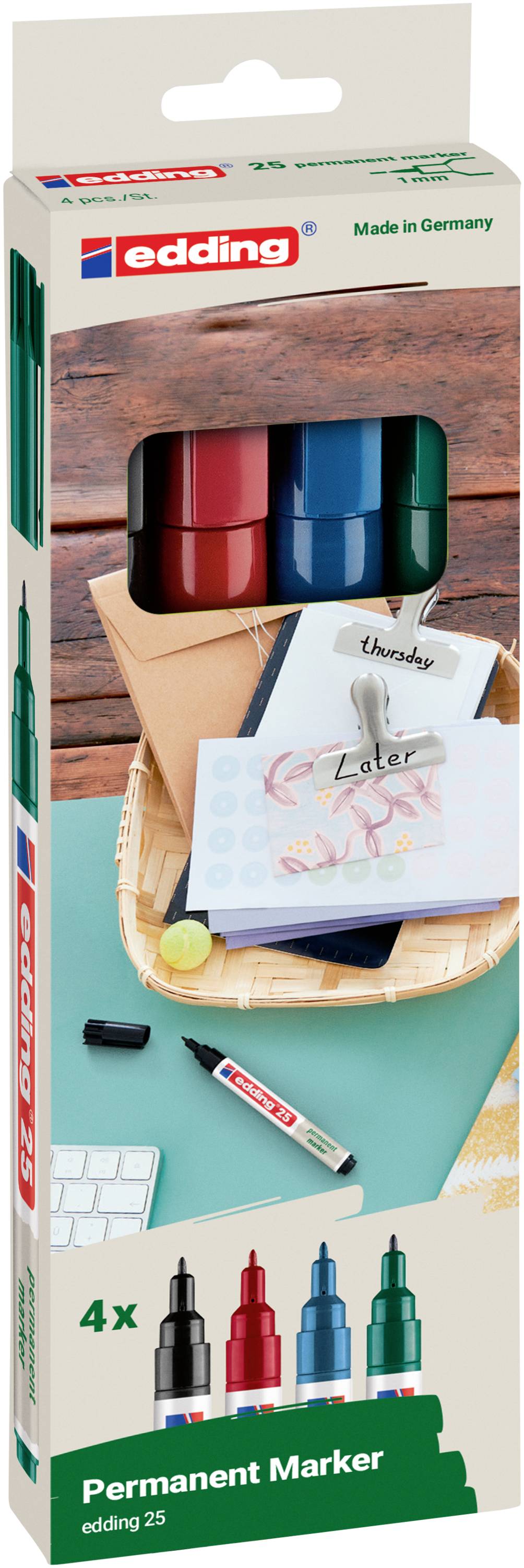 Marker permanentny Edding 25 EcoLine-0