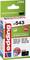 'Opakowanie wkładu atramentowego marki edding nr 543, kompatybilne z drukarkami HP, kolor czarny, rozmiar XL. Wydajność: 590 stron.'