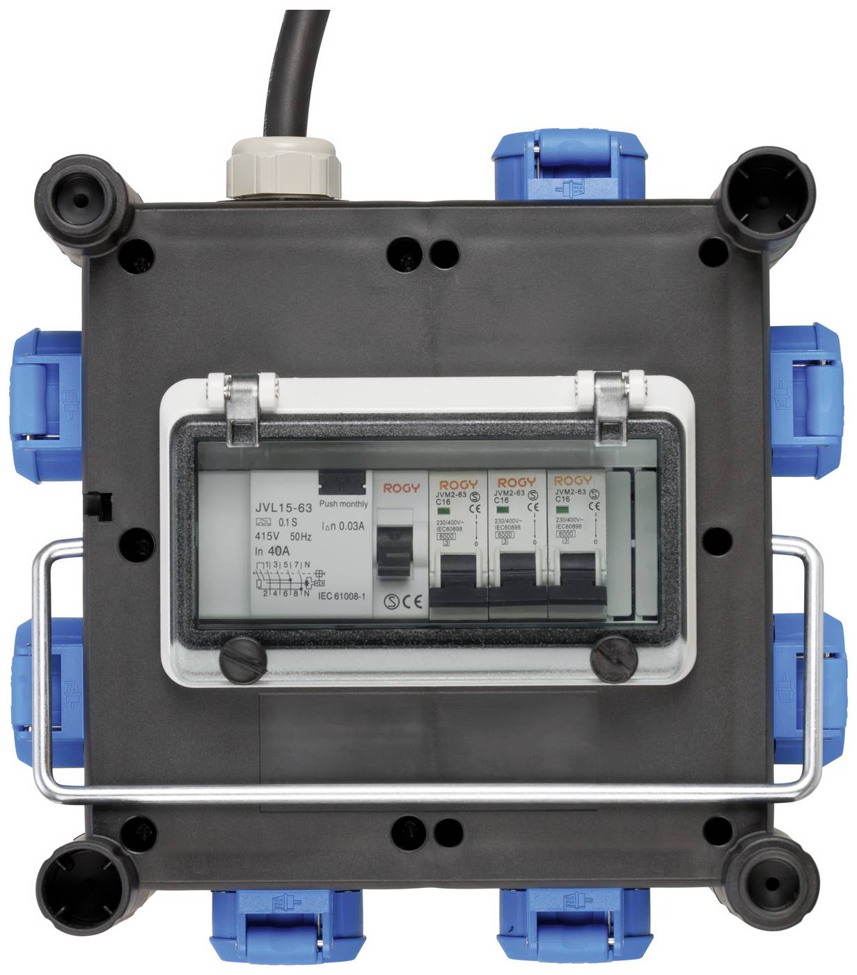 Захисна коробка для подовжувачів Brennenstuhl 1153690600 1153690600 чорного кольору