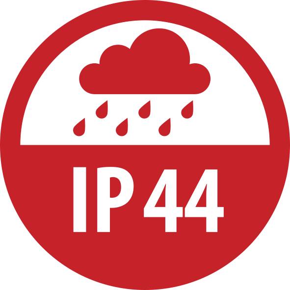 Czarno-czerwono-złota flaga po lewej stronie, napis „MADE IN GERMANY" po prawej stronie; symbolizuje niemiecką produkcję.
