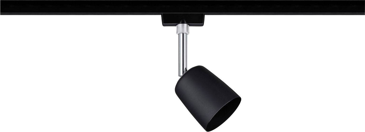 Світлодіодний трековий світильник Paulmann Cover 96926 GU10 10 Вт високої напруги, чорний (матовий), хром