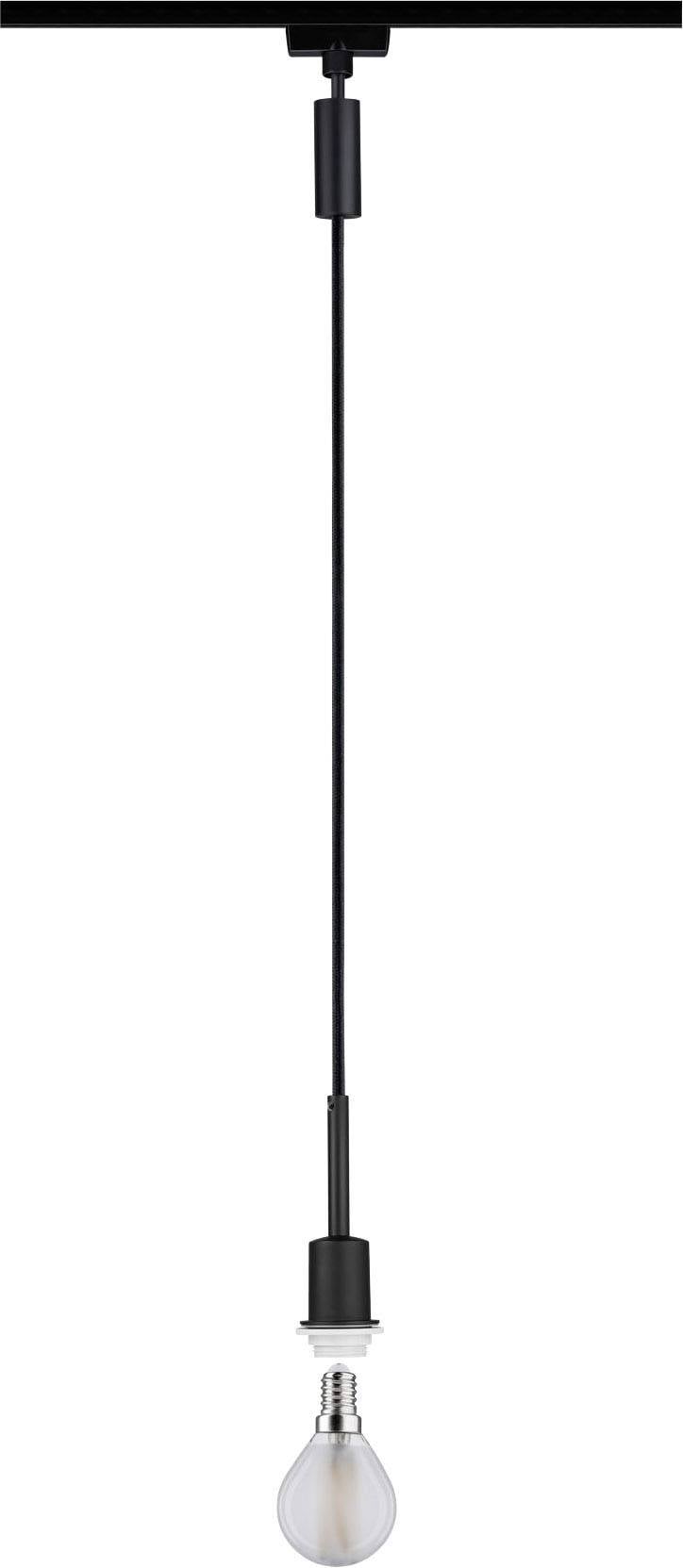 Лампа для високовольтної рейкової системи Paulmann Urail 96912 E14 чорна (матова)