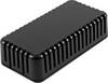 Hammond Electronics 1551V2BK Obudowa uniwersalna 80 x 40 x 20 ABS czarny 1 szt.