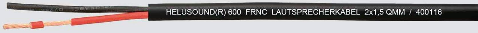 HELU 400116 Акустичний кабель 2 x 1,5 мм² чорний, червоний 100 м