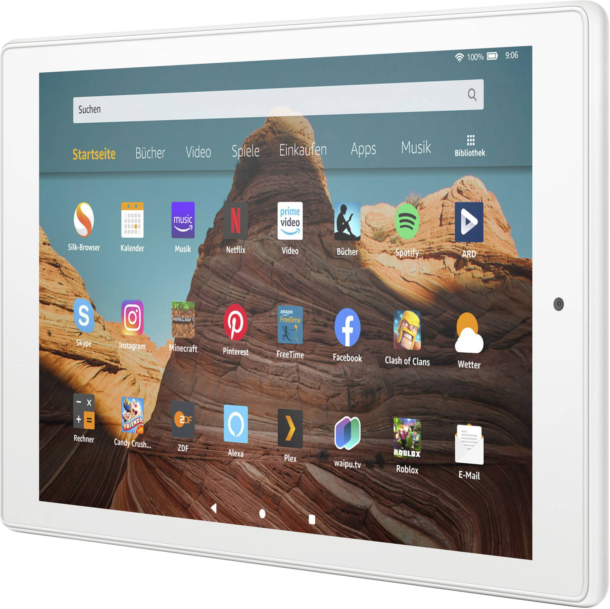 amazon Fire HD 10 32 GB biały 10.1 cal 2 GHz MediaTek FireOS 7 1600 x