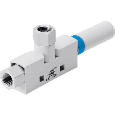 FESTO Dysza podciśnieniowa VN-05-H-T2-PI2-VI2-RO1 526104 M5, Tłumik Średnica nominalna 0.45 mm Materiał obudowy POM Elem