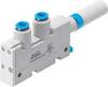 FESTO Dysza podciśnieniowa VN-05-H-T3-PQ2-VQ2-RO1-A 532620 QS-6, Tłumik Średnica nominalna 0.45 mm Materiał obudowy PA, POM Element uszczelniający NBR