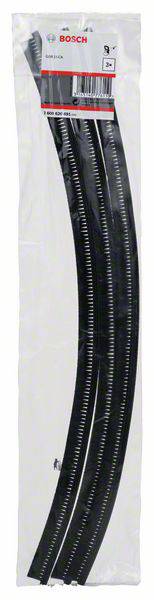 Wycieraczki marki Bosch w przezroczystym opakowaniu, pakowane podwójnie. Odpowiednie do samochodów, możliwe do zidentyfikowania po kodzie kreskowym i logo.