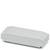 Białe, prostokątne obudowa z tworzywa sztucznego z fazowanymi krawędziami, prawdopodobnie przeznaczona do zastosowań elektronicznych lub jako obudowa urządzenia.