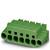 Zielony elektryczny złącz wtykowy z pięcioma gniazdami, odpowiedni do zastosowań przewodowych w urządzeniach elektronicznych.