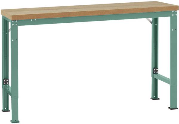 Manuflex WP6024.0001 Moduł podstawowy stołu warsztatowego (S x G) 1750 mm x 700 mm szary, zielony