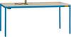 Manuflex LD1903.5007 ESD Stół roboczy ESD UNIDESK z kauczukiem, Brillantniebieska RAL 5007, szer. X gł. X wys. = 1200 x 800 x 720-730 mm brilliant blue (ral 5007)