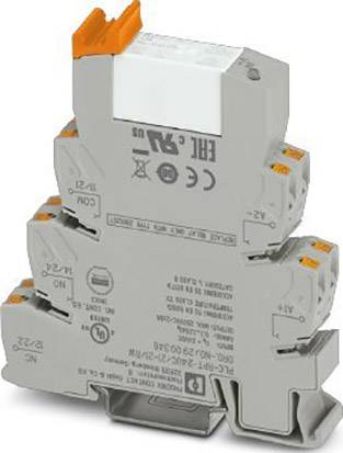 Релейний модуль Phoenix Contact PLC-RPT- 24UC/21-21/RW 24 В/DC 6 A 2 перемикаючі контакти 1 шт.