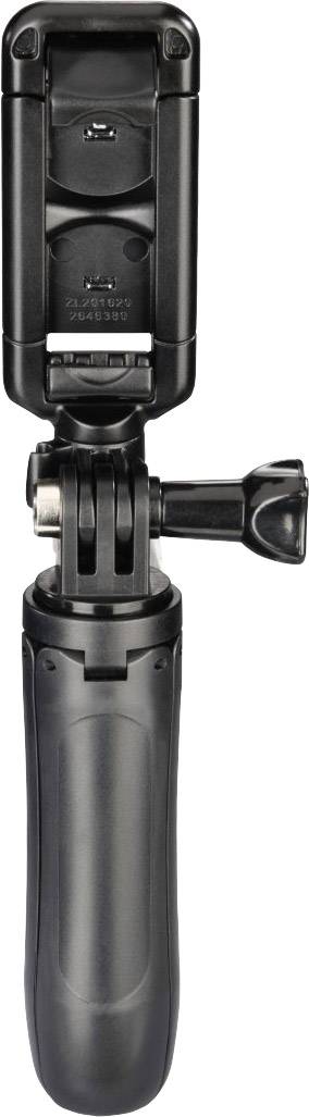 Czarny, składany uchwyt ręczny, który służy jako mocowanie kamery, prezentuje elastyczne połączenie. Odpowiedni do wszechstronnego pozycjonowania kamery.