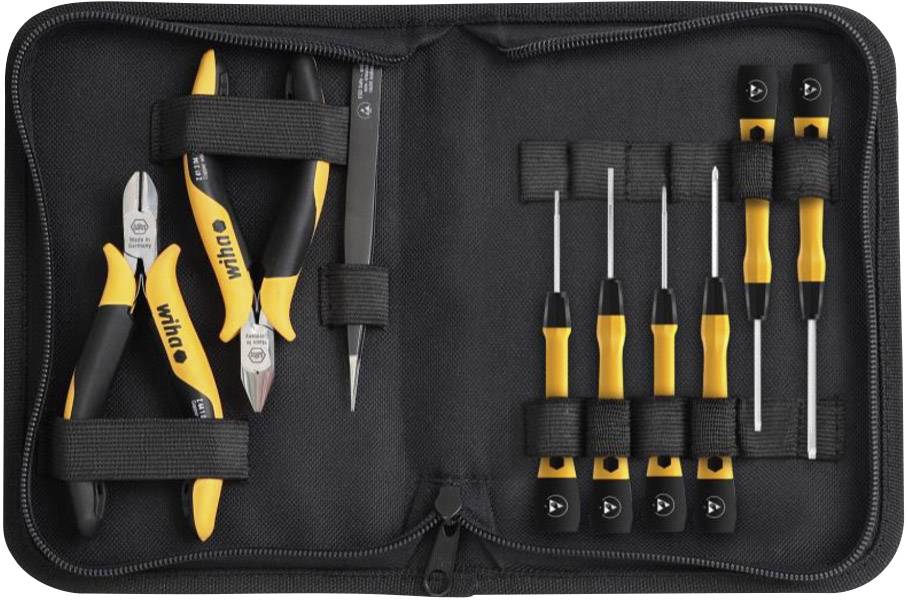 Набір інструментів Wiha 43994 ESD у сумці, 9 предм.
