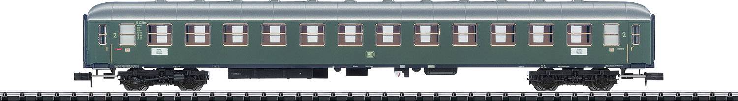 Pociąg pospieszny MiniTrix 18403 Wagon ekspresowy N B4üm-63 2. klasa DB 2. klasa