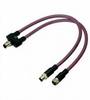 Pepperl+Fuchs 249684 Kabel łączący ICZ-3T-0,3M-PUR ABG-V15B-G 1 szt.