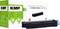 Toner KMP do drukarki KYOCERA TK-5280C, w 100% kompatybilny, z 36-miesięczną gwarancją. Opakowanie przedstawia kartusz i zieloną grafikę.