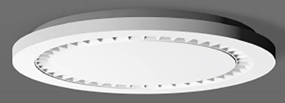 Lampa sufitowa LED RZB Hemis LED/14,3W-4000K D300,H33 312185.002.1 15 W 1800 lm biały