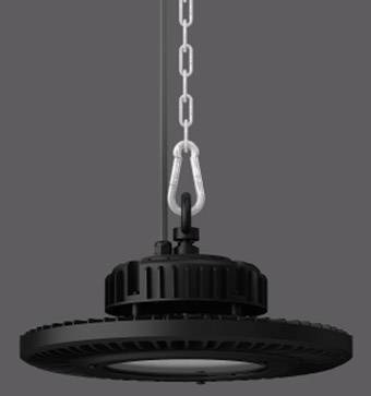 Lampa sufitowa LED RZB Hall LED/94W-4000K 921483.003 97 W 12900 lm czarny