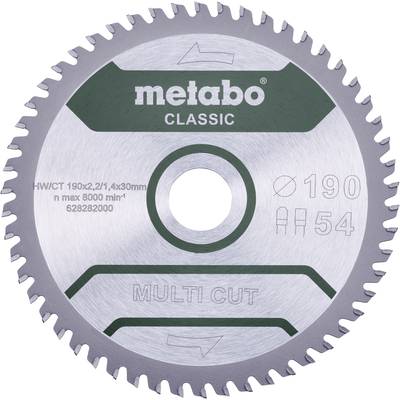 Tarcza tnąca Metabo MULTI CUT CLASSIC 165 x 20 x 1.4 mm 1 szt.