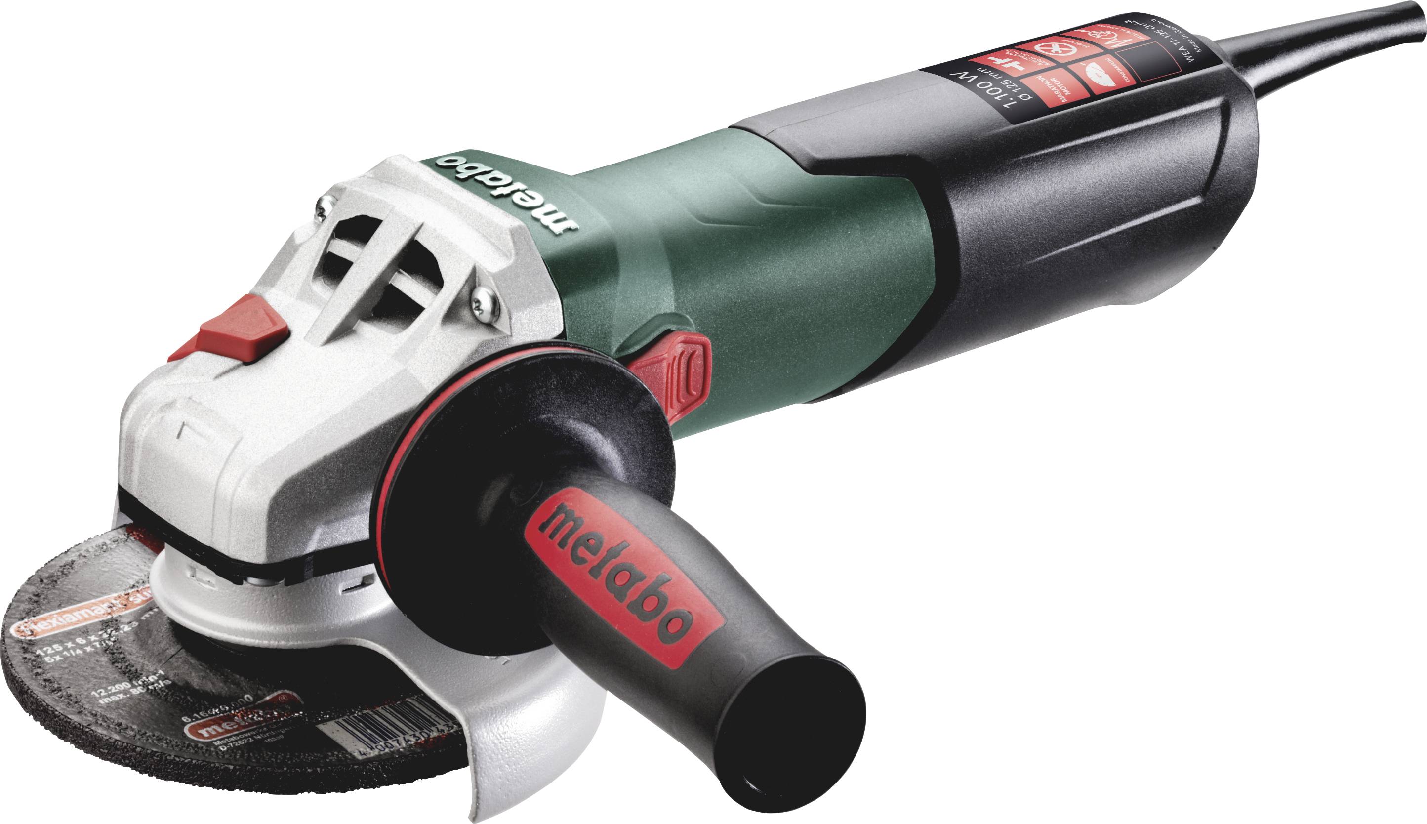 Кутова шліфувальна машина Metabo WEA 11-125 Quick 603626000 1100 Вт