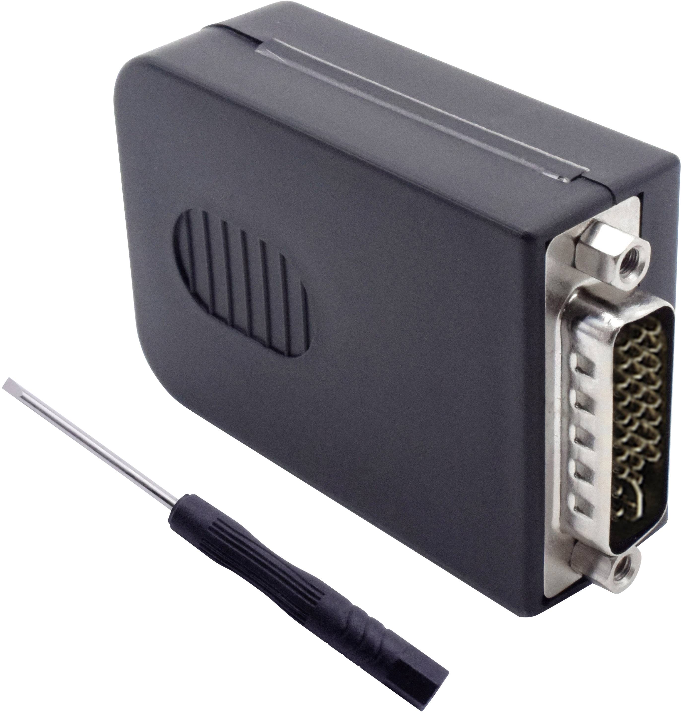 Роз'єм DVI Quadrios 2001C223, прямий, чоловічий, Кількість контактів: 30, чорний, 1 шт.