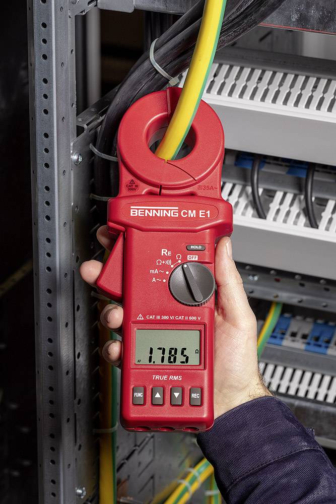 Калібрування вимірювача опору заземлення Benning CM E1 (ISO)