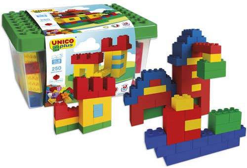 Vedes Unico Konstruktions-Bausteine Box 250-teilig 7.303977