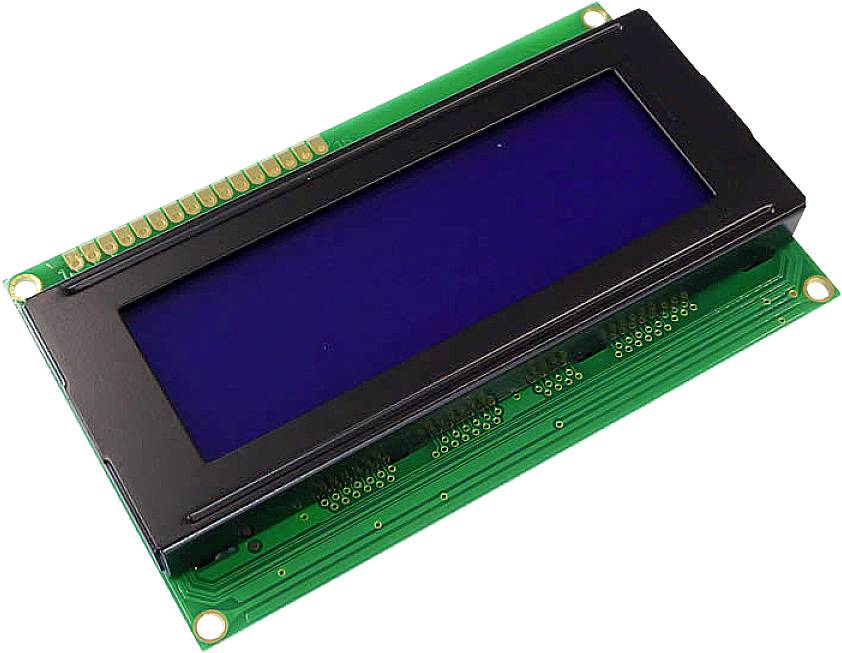 РК-дисплей Elektronik DEM20485SBH-PW-N білий 20 x 4 пікселів (Ш x В x Г) 98 x 60 x 11,6 мм