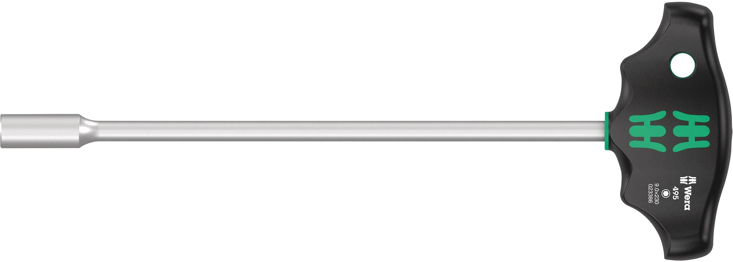 Викрутка Wera 495 з головкою 05023386001 9 мм