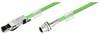Weidmüller 1234750005 M12 Kabel sieciowy, kabel krosowy CAT 5e 0.50 m zielony płaszcz z PUR 1 szt.
