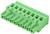 Zielony, dziesięciopinowy wtyk elektryczny, stosowany typowo w urządzeniach elektronicznych.
