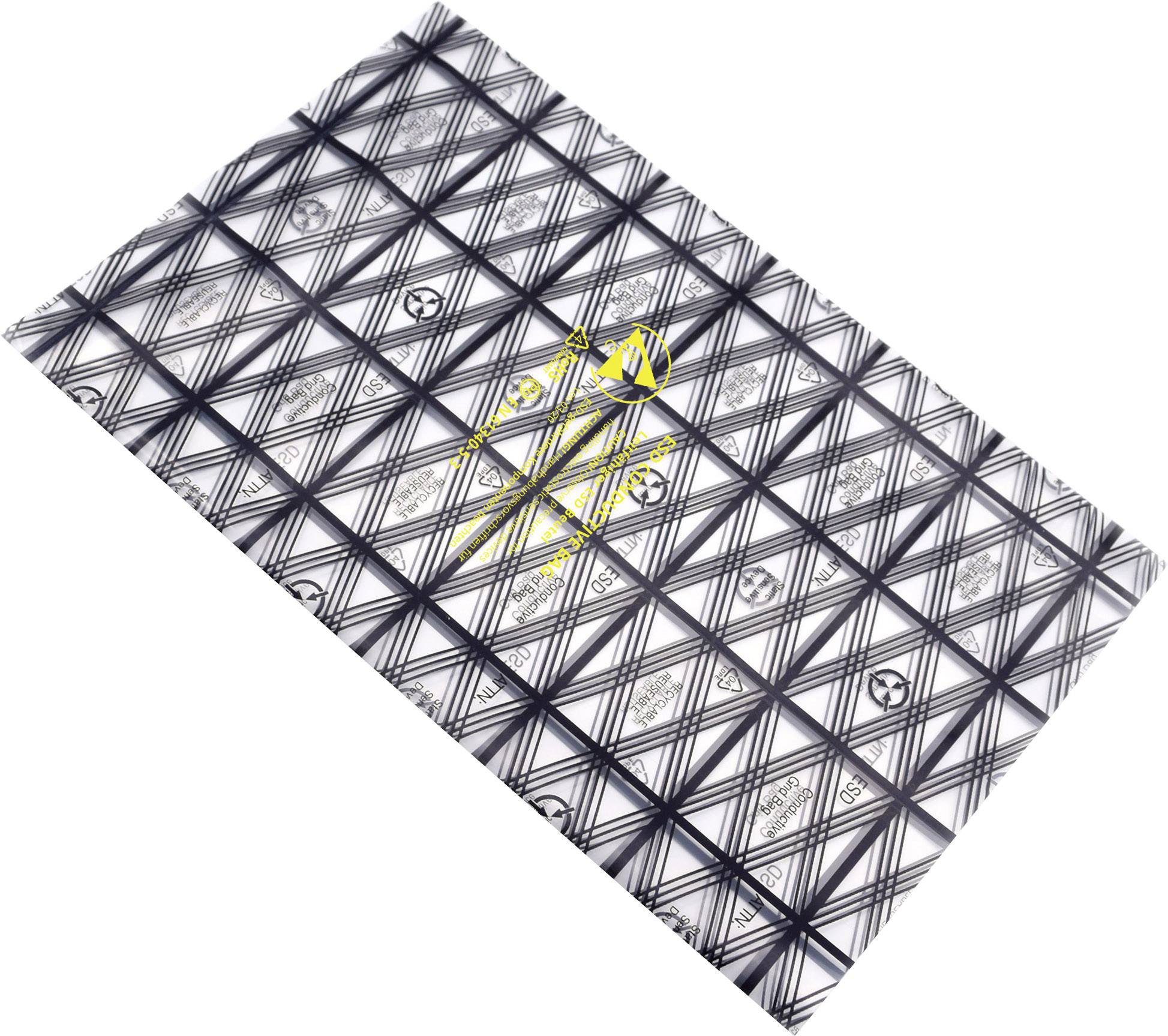 Szachownicowy wzór z żółtymi akcentami i motywami piłkarskimi na skośnej, prostokątnej powierzchni.