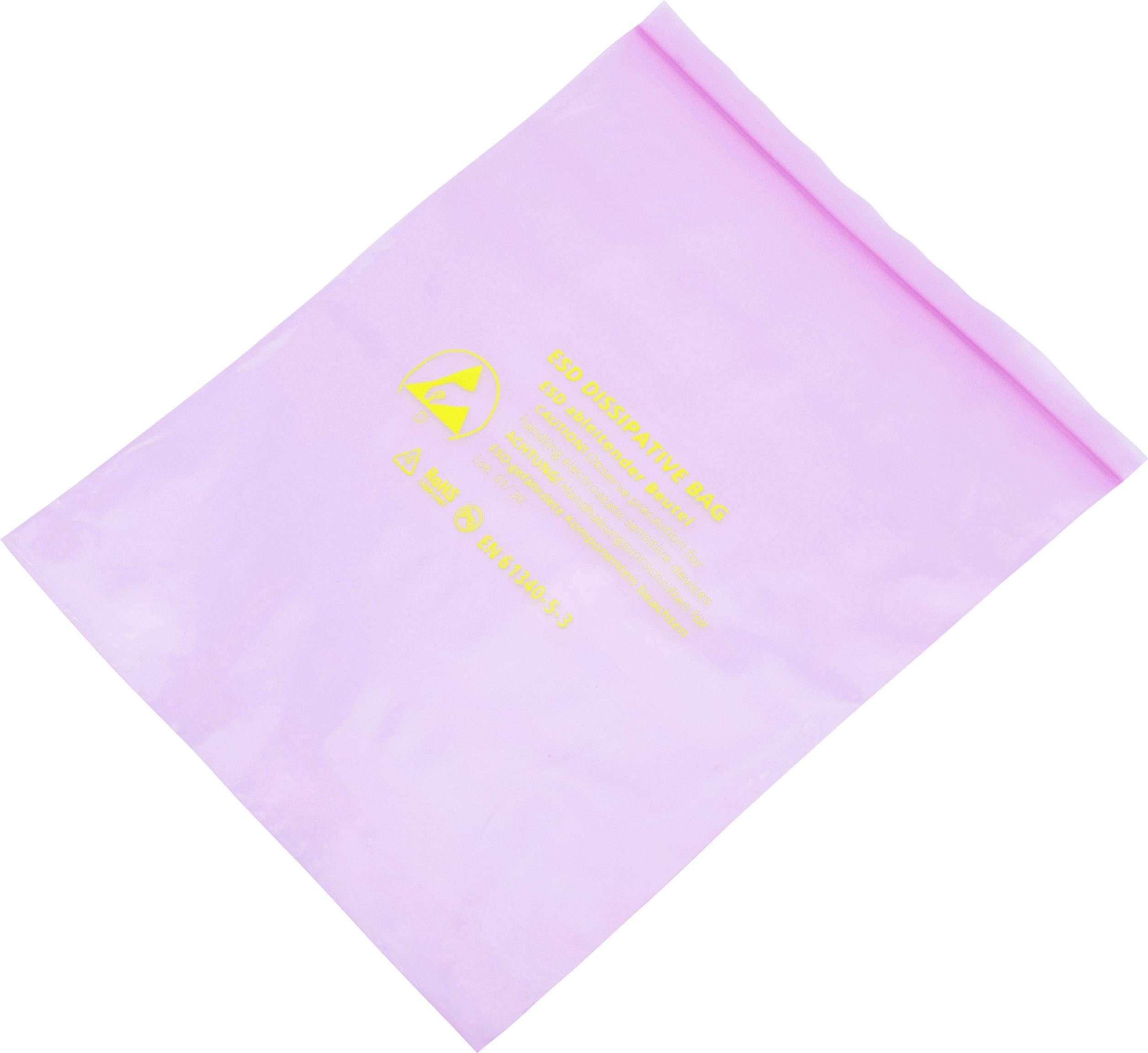 Мішок ESD (Д x Ш) 300 мм x 400 мм з розрядом, код ESD D, Quadrios