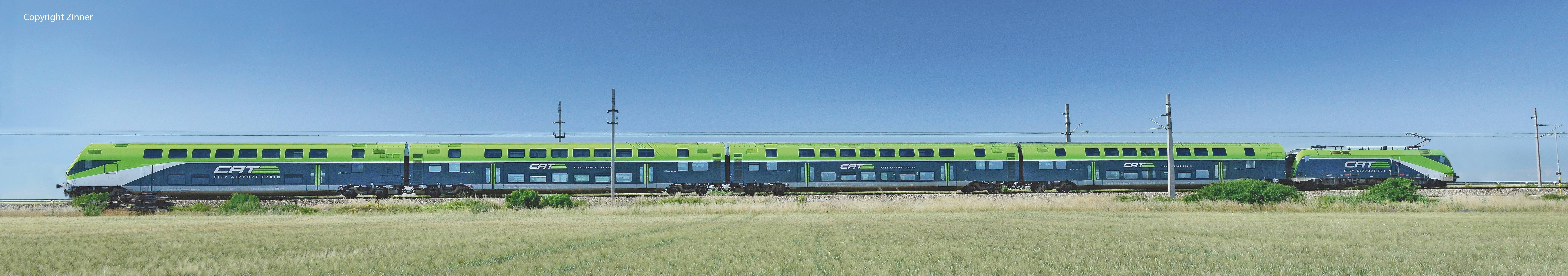 Двоповерховий вагон Piko H0 58811 Двоповерховий вагон H0 CAT ÖBB