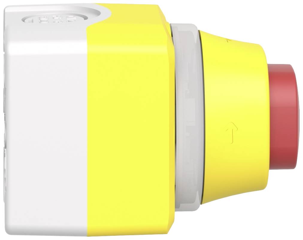 Schneider Electric XALK84W3BG Аварійний вимикач в корпусі, підсвічування 24 В 6 А 1 НО, 2 НЗ IP66, IP67, IP69, IP69K 1 шт.