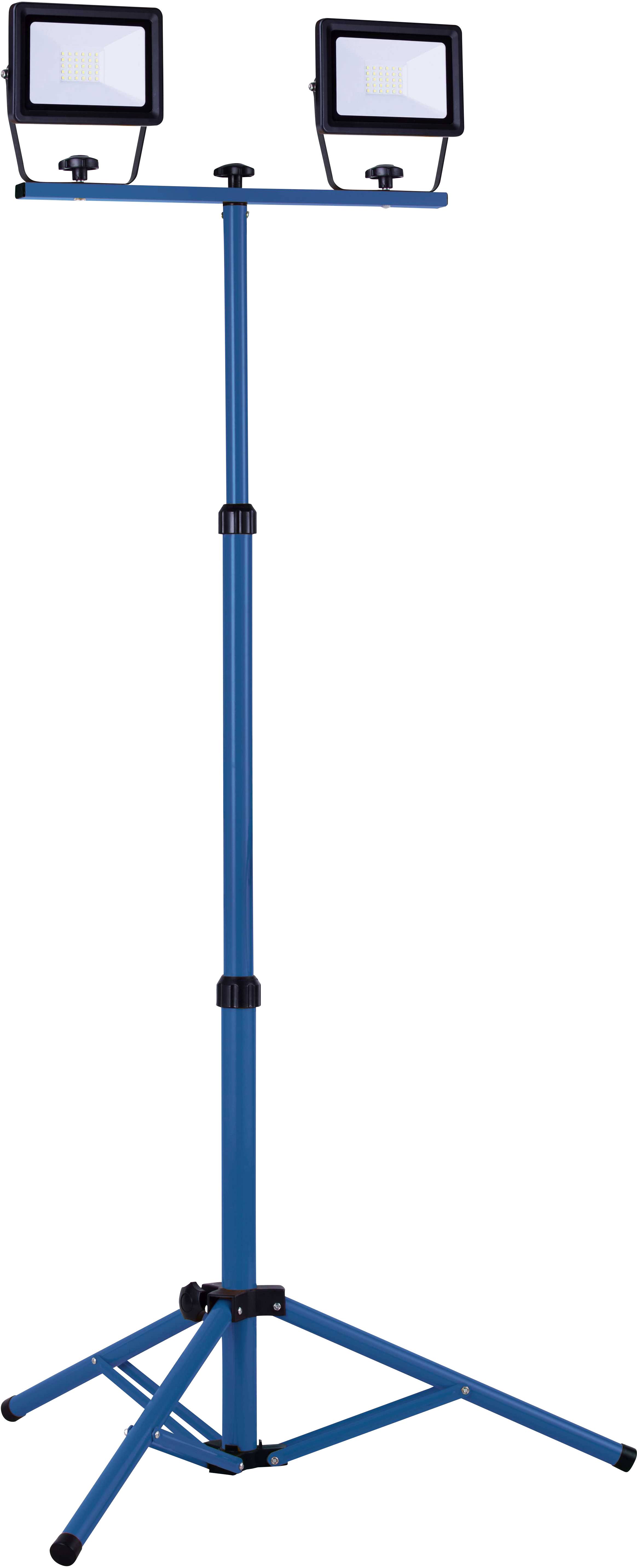 Робочий світлодіодний ліхтар AS Schwabe LED 2x30W Optiline EEK F (A - G) Максимальна довжина стійки: 1400 мм 60 Вт 5400 лм білий 4