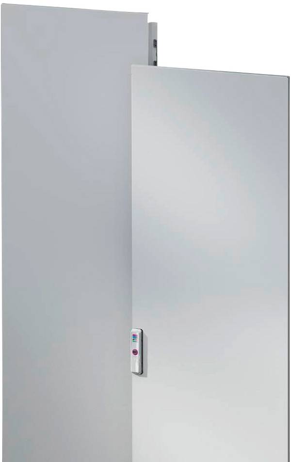 Rittal VX 8618.120 Drzwiczki boczne z zamkiem blacha stalowa szaro-biały (ral 7035) (D x S x W) 2000 x 800 x 2000 mm 1 szt. sztuka