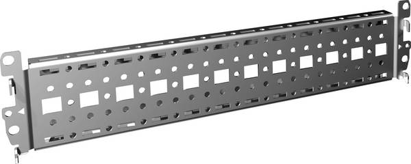 Rittal VX 8617.010 8617010 Płyta montażowa Chassis (D x S x W) 400 x 64 x 23 mm blacha stalowa 4 szt.