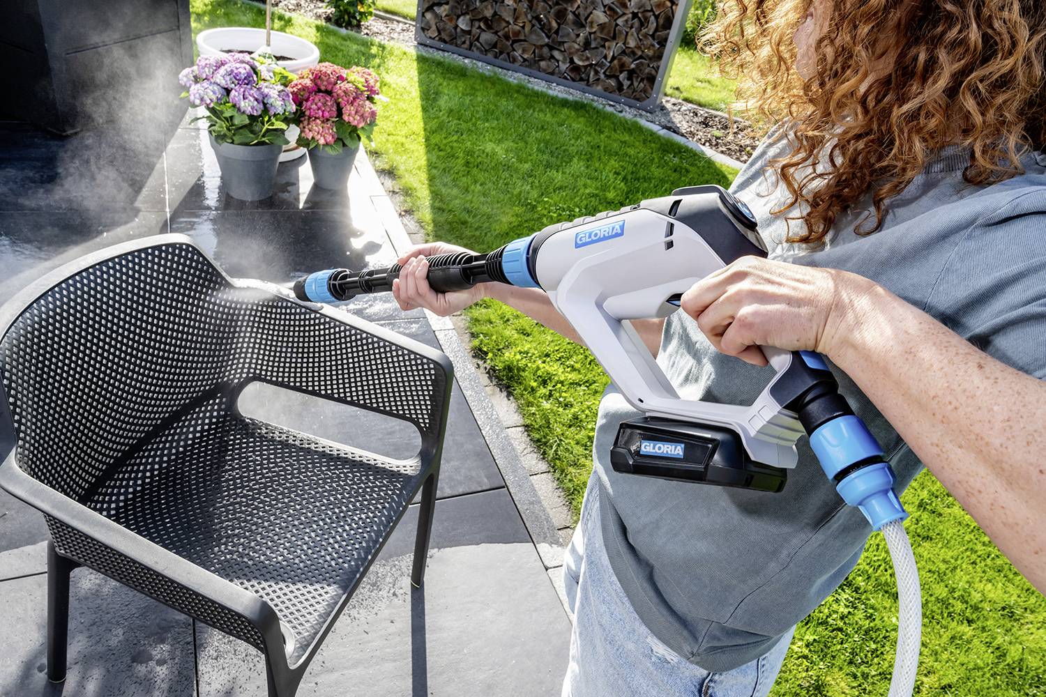 Мийка високого тиску Gloria Home and Garden MultiJet 18V Set