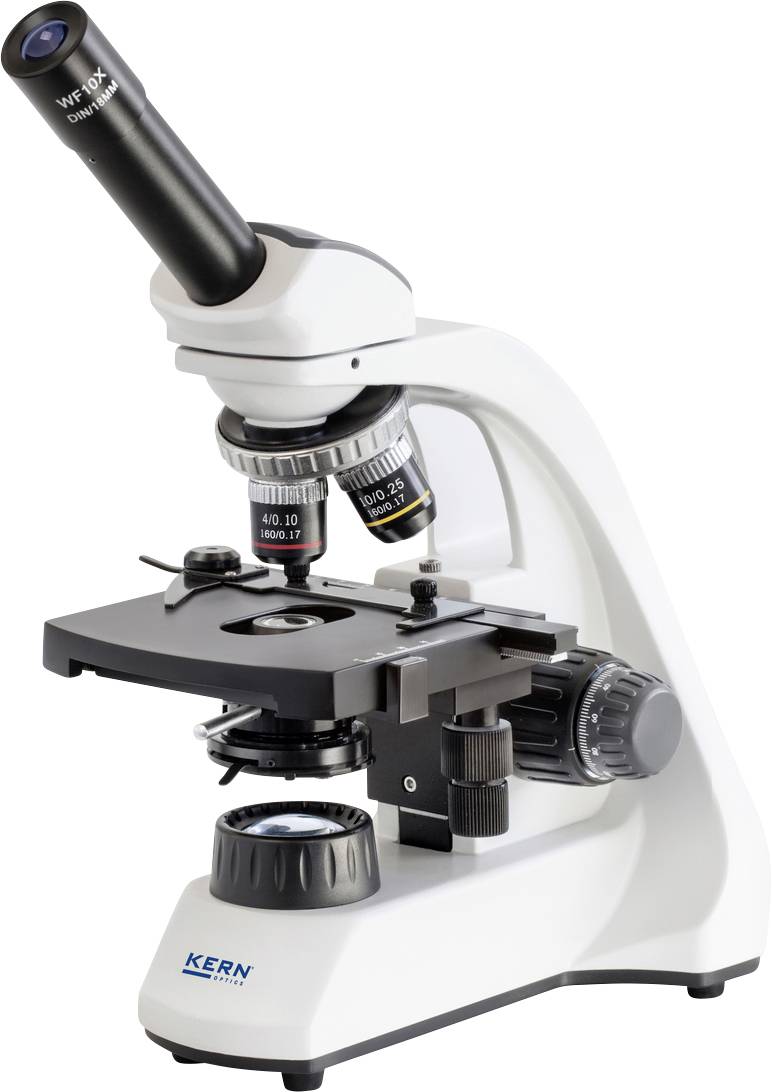 Mikroskop z wieloma obiektywami, odpowiedni dla laboratoriów naukowych do powiększania i analizowania próbek.