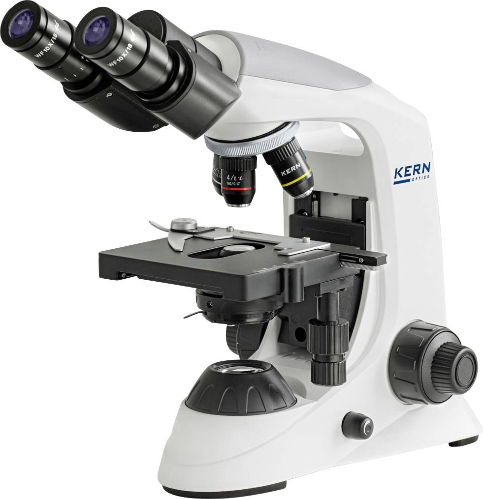 Бінокулярний мікроскоп Kern OBE 122 OBE 122, що працює в прохідному світлі, 400 x, що працює в прохідному світлі