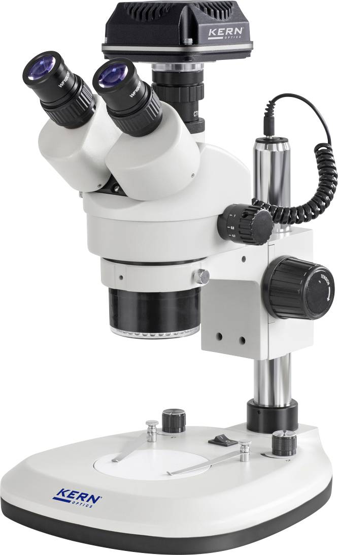 Kern OZL 466C825 OZL 466C825 Тринокулярний стереомікроскоп 45 x Відбите світло, прохідне світло