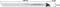 Brzeszczot do piły szablastej o długości 300 mm, grubości 1,5 mm i wysokości 22 mm, przeznaczony do PRO Fibre Insulation. Nazwa marki na brzeszczocie.