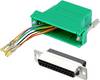 Adapter D-Sub encitech 2112-0161-03 złącze żeńskie D-SUB 25-pin - złącze żeńskie RJ45 8p8c